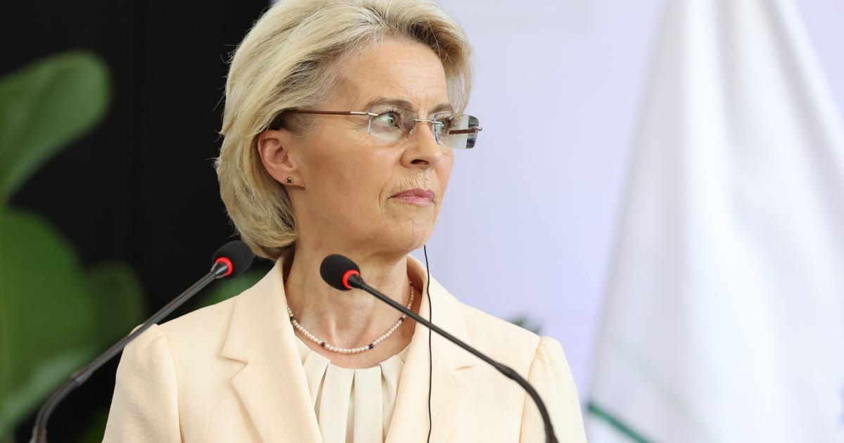 Von der Leyen no-confidence debate takes place in near-empty chamber – POLITICO