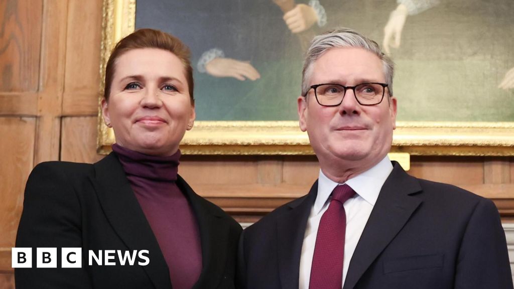 Danish PM thanks Starmer for support over Greenland