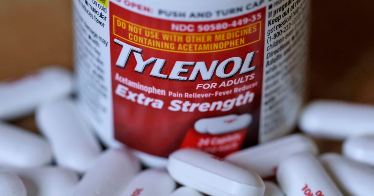 After Trump warned about Tylenol and autism, researchers found no link