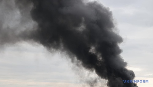 Russians attack Odesa with drones, fires break out