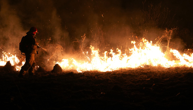 Russian attack ignites fires in Odesa region, affecting lands of Vylkove Forestry, Ochakivskyi Island