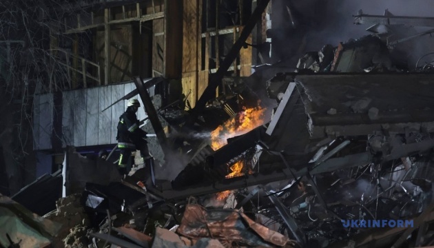 Child’s body found under rubble of destroyed building in Kharkiv