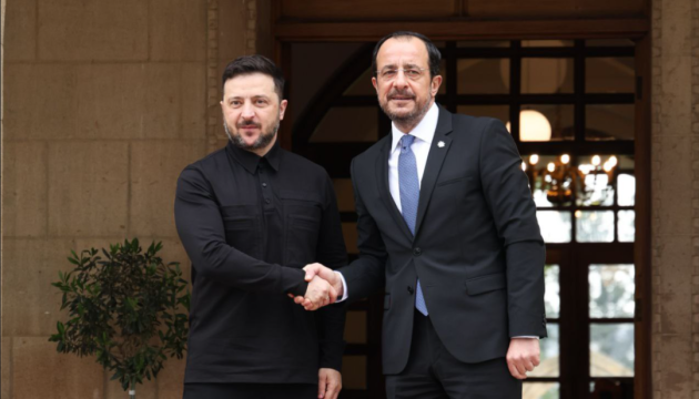 Zelensky met with President of Cyprus