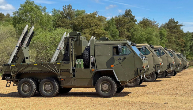 UK delivers 13 Raven air defense systems, two Gravehawks to Ukraine
