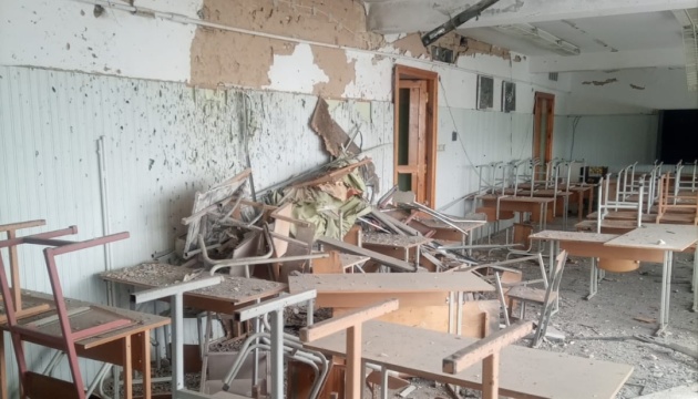 Russian drones attack state university in Kherson