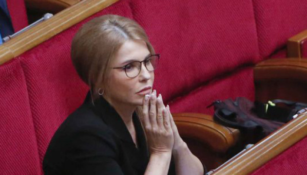 Tymoshenko confirms searches at Batkivshchyna party office, rejects accusations