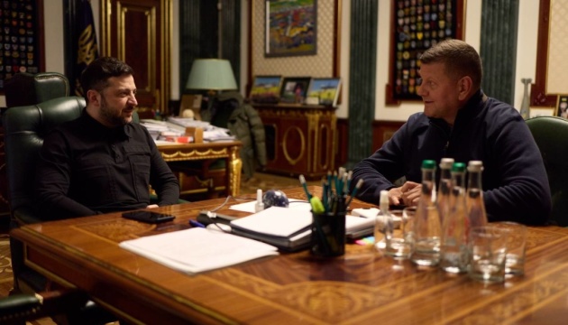 Zelensky, Zaluzhnyi discuss diplomatic tasks