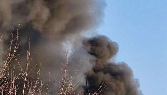 Enemy attacks Zaporizhzhia, causing fire