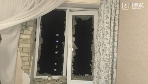 Russian army attacks Sumy and Shostka communities with drones, damaging infrastructure