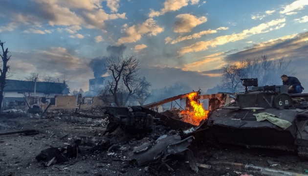 Russian troops lost another 1,070 invaders in day in war against Ukraine