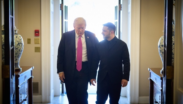 Zelensky’s meeting with Trump begins in Davos