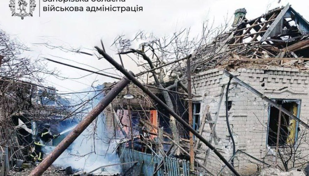 Russian forces strike Zaporizhzhia region 754 times over past day, one wounded