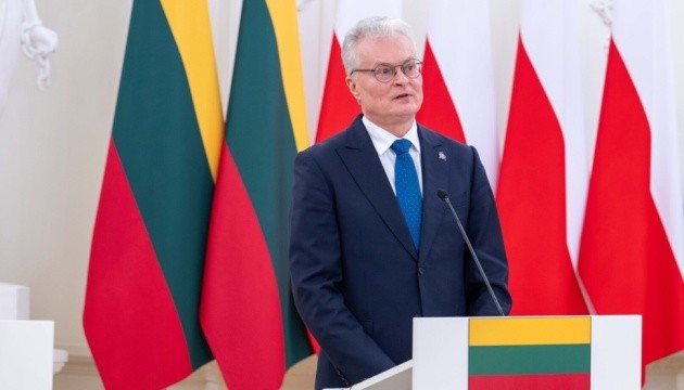 Nauseda calls Ukraine’s EU membership a strategic interest for Lithuania