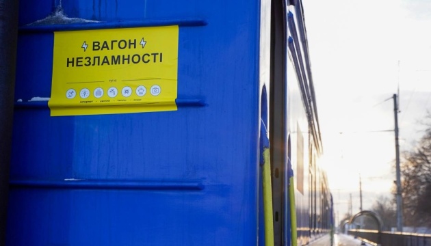 Around 30,000 Ukrainians use ‘invincibility trains’ this winter