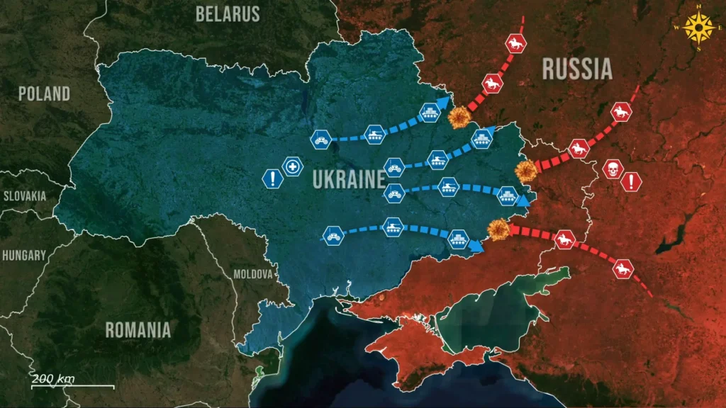 Frontline report: Ukraine fields army of robots as Russia falls back on horses