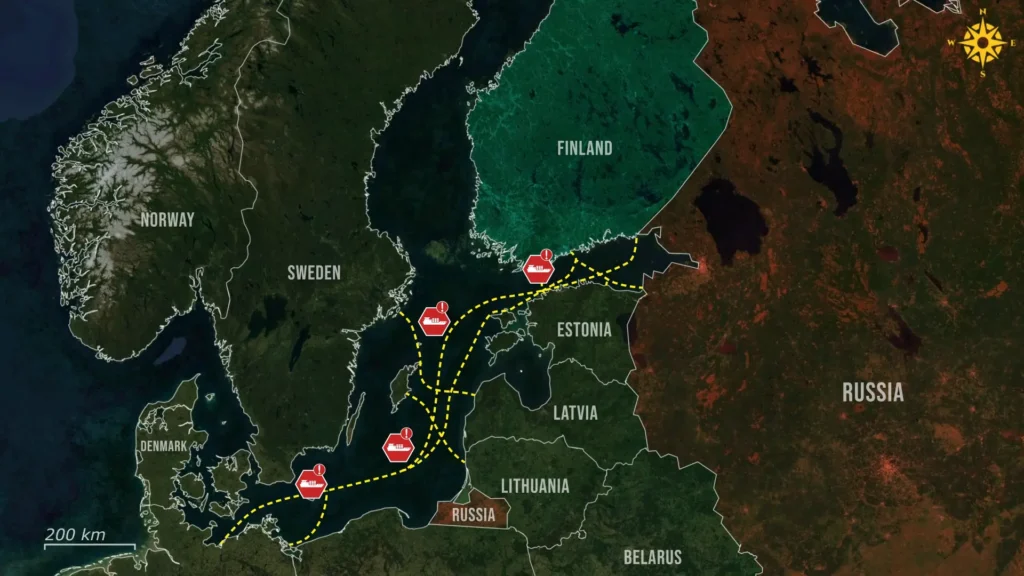 Frontline report: Finland exposes Russian grey-zone sabotage by boarding cable-cutting ship in Baltic Sea