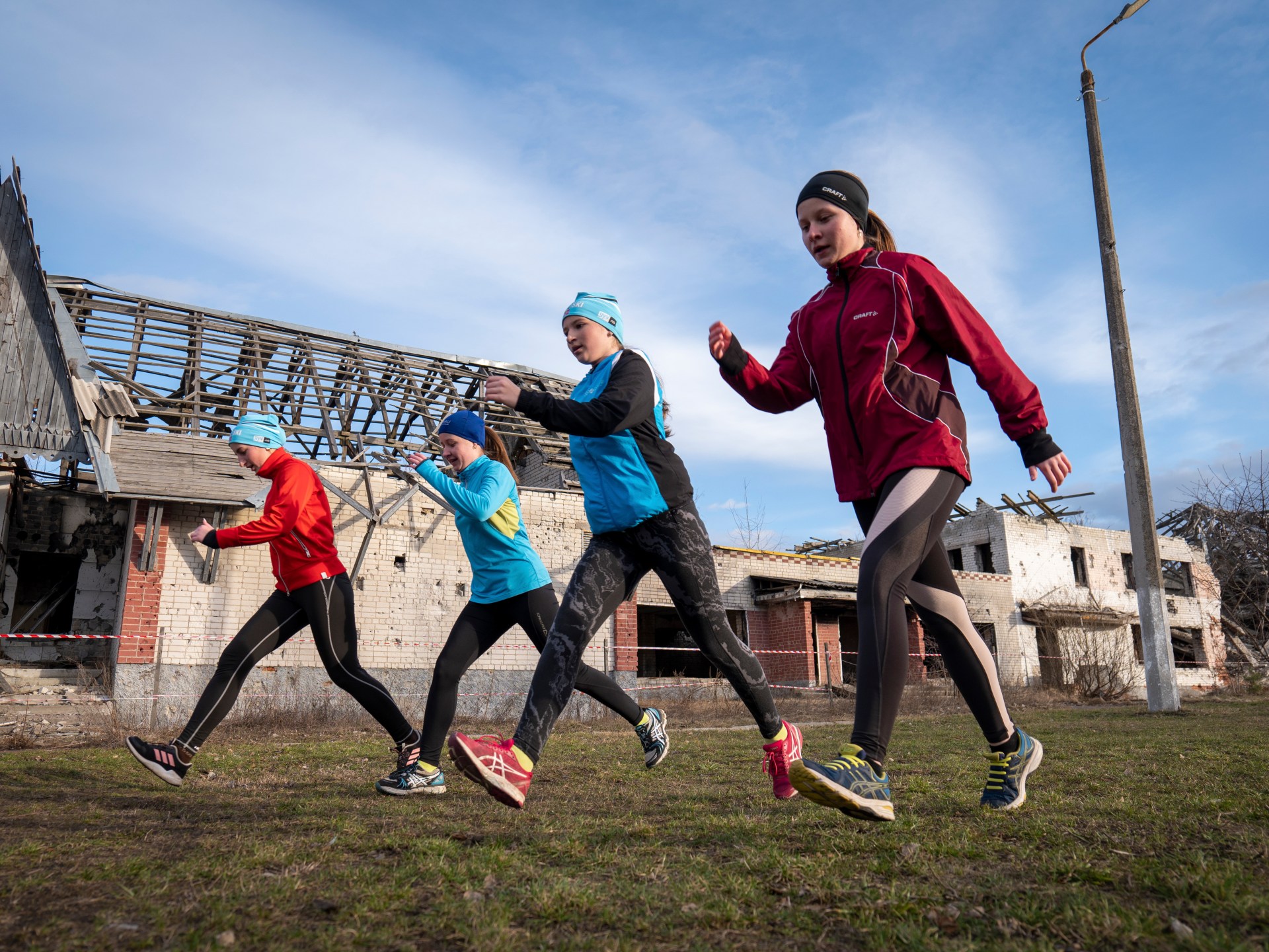 Olympic hopes double as act of defiance in war-ravaged Ukraine | Olympics News