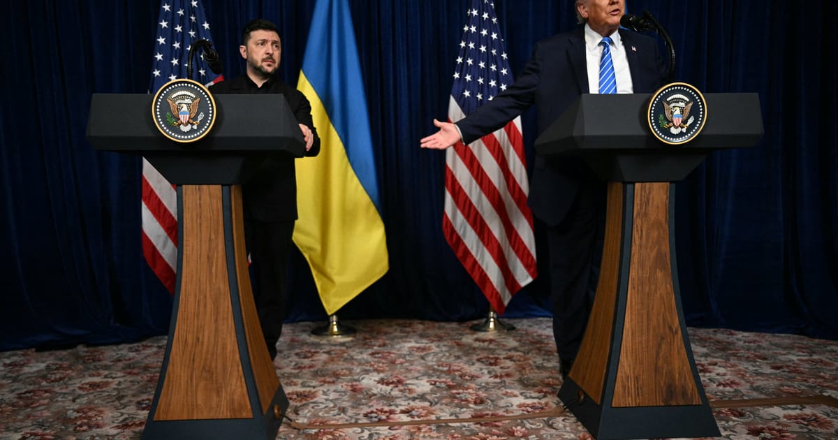 Kyiv and EU allies want Trump to firm up his Ukraine commitments in Davos – POLITICO