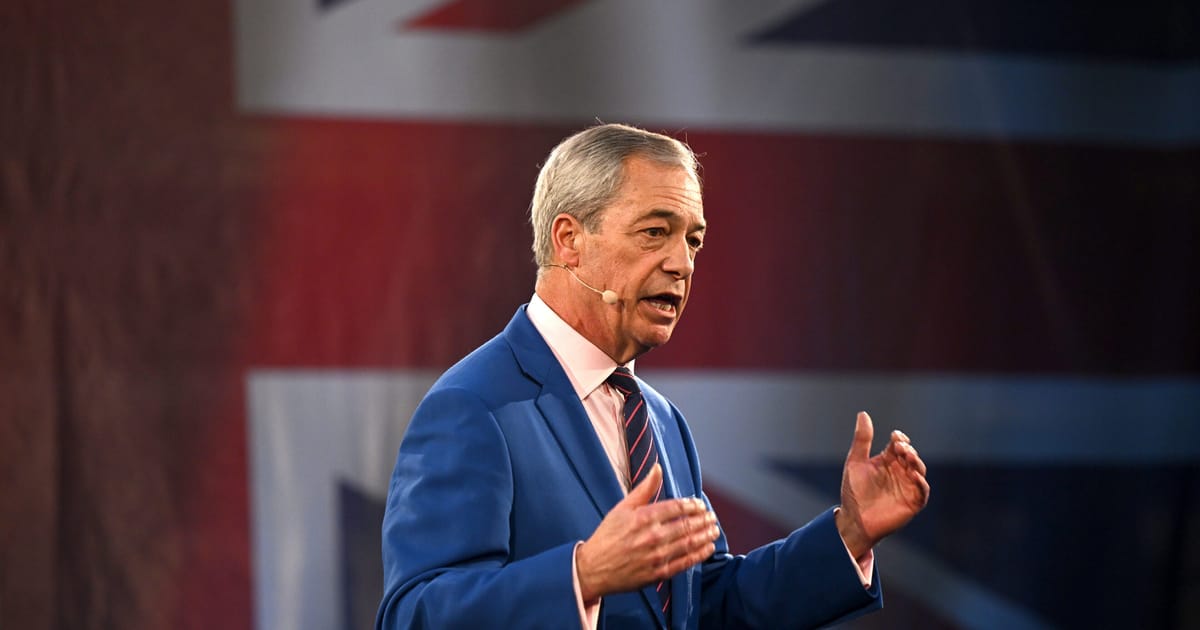 Farage’s Trump lobbying against Chagos deal riles British government – POLITICO