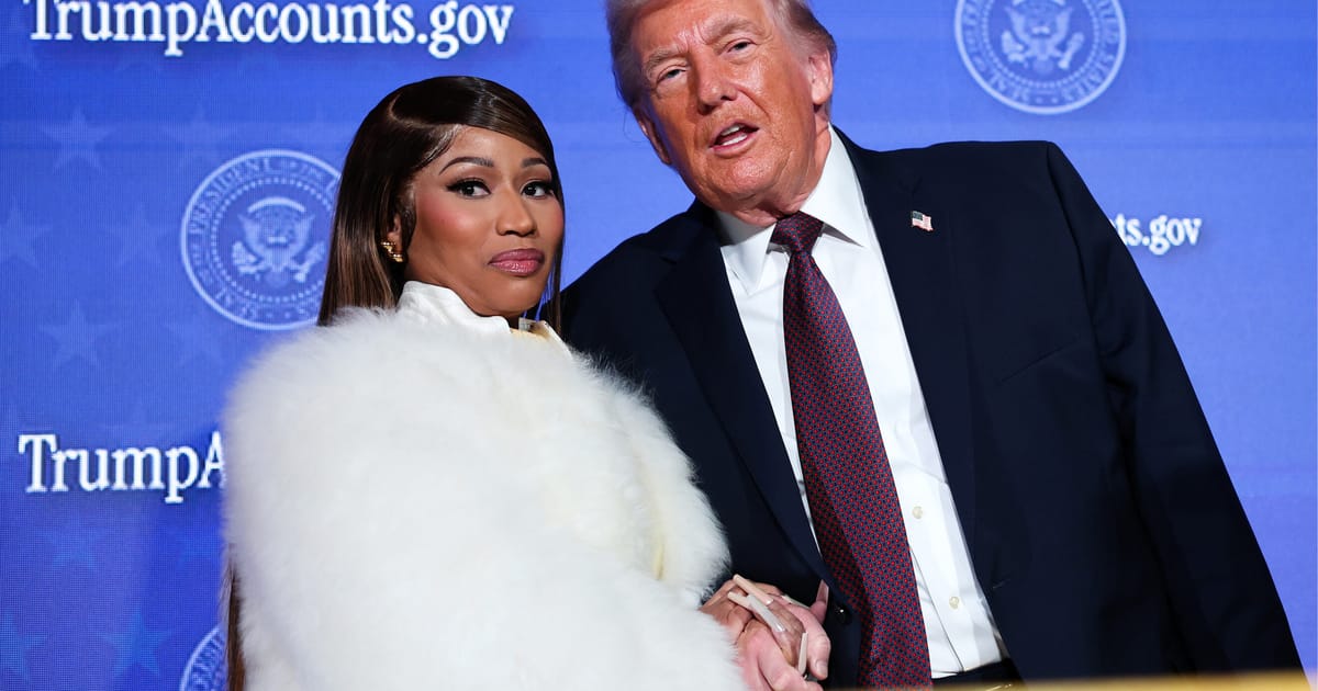 Donald Trump and Nicki Minaj, a marriage made in cash – POLITICO