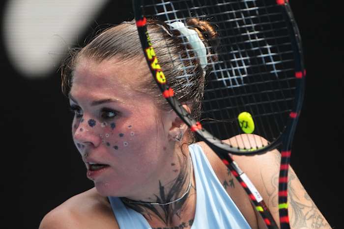 a player’s heartfelt tribute to her country and her dad at the Australian Open