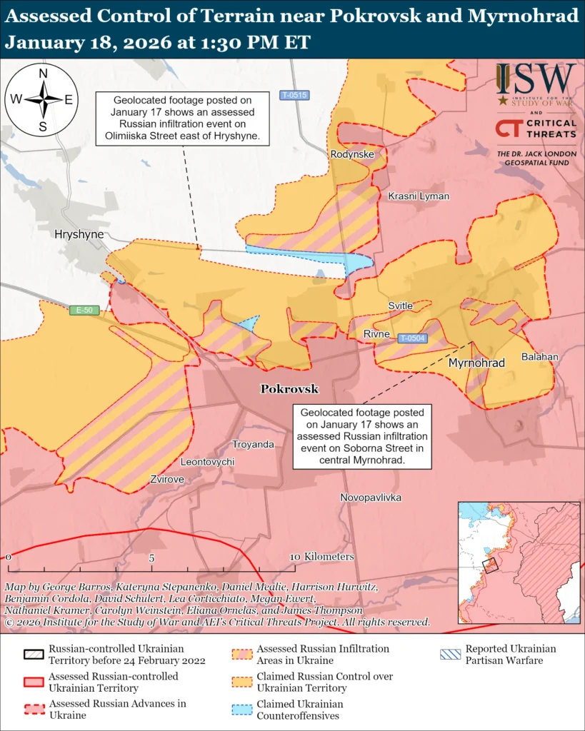 Ukrainians repel Russian assaults in Pokrovsk and Myrnohrad, inflict 370 casualties over past week, military says (VIDEO, MAP)