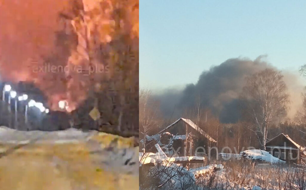 Ukraine hit Russia’s major oil depot and artillery arsenal as explosions rock multiple Russian cities in latest overnight drone assault (VIDEO, MAP)