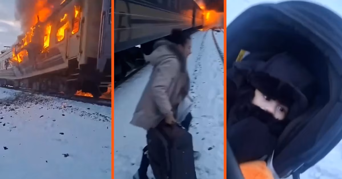 Deadly Russian Drone Strike Hits Ukrainian Passenger Train