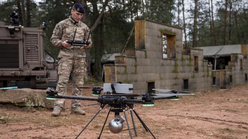 French army tests Ukrainian innovations — fiber-optic drones, 3D-printed mines, robot vehicles