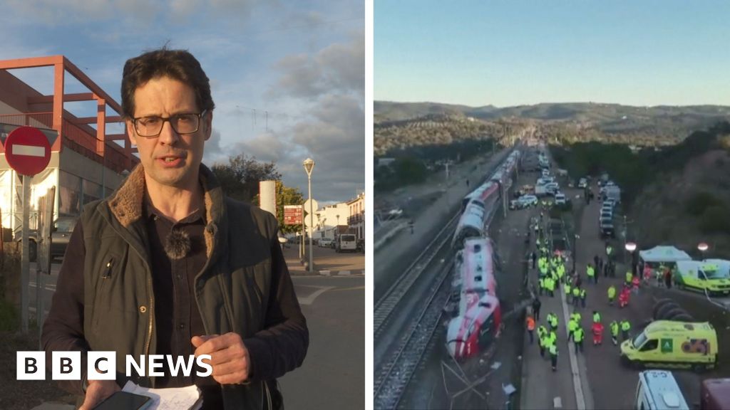 At the scene of Spain’s worst rail disaster in over a decade