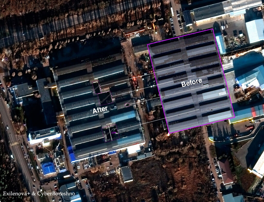 Satellite imagery confirms Ukraine’s Flamingo missiles scored 4/4 hits Russian Skif-M factory tied to Su-57 production (PHOTOS, MAP)