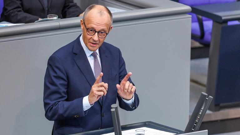 Merz tells Bundestag: Europe must become a power, not remain subordinate to US