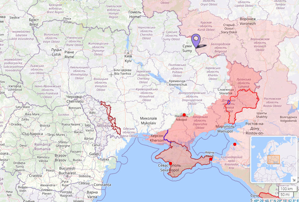 Border Hrabovske remains under Russian control—but Kyiv’s forces block every move forward into Sumy Oblast