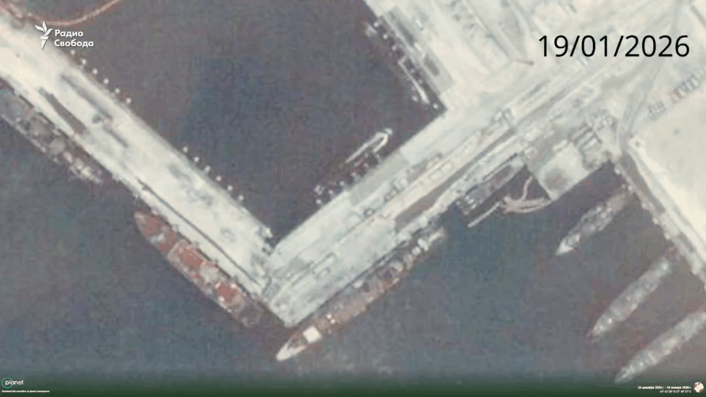 Satellite images show Russian sub still hasn’t moved a month after Ukrainian drone strike