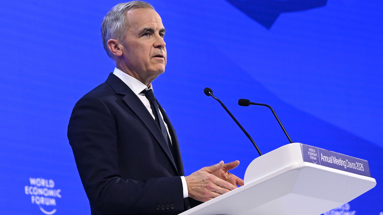 Mark Carney Criticizes Trump’s Greenland Push During Davos Speech