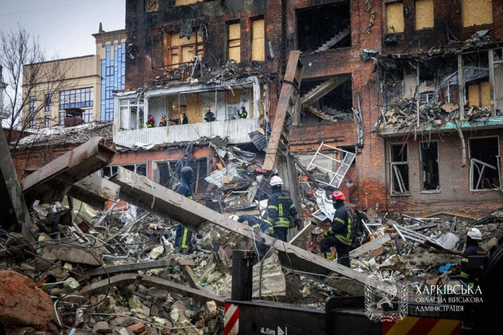 Death toll rises to six in Russian missile strike that killed young mother and toddler in Kharkiv