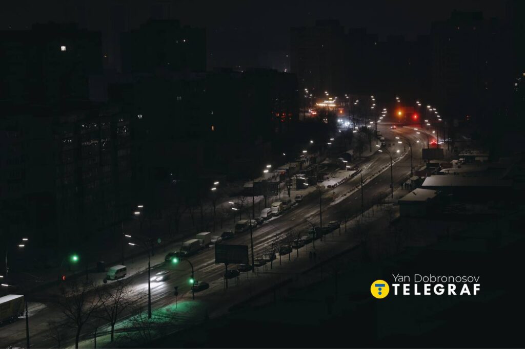 Kyiv runs on emergency generators and 20% streetlights after week of Russian strikes