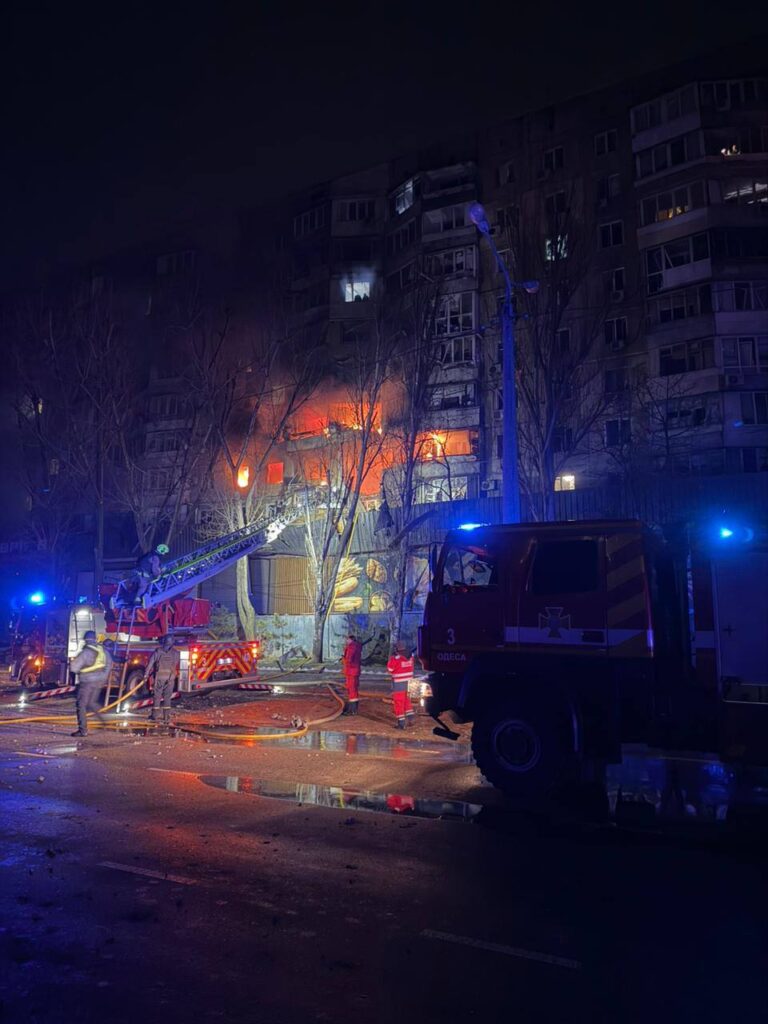 Russia strikes Odesa residential areas, leaves 80% of Kharkiv without power in overnight infrastructure attacks