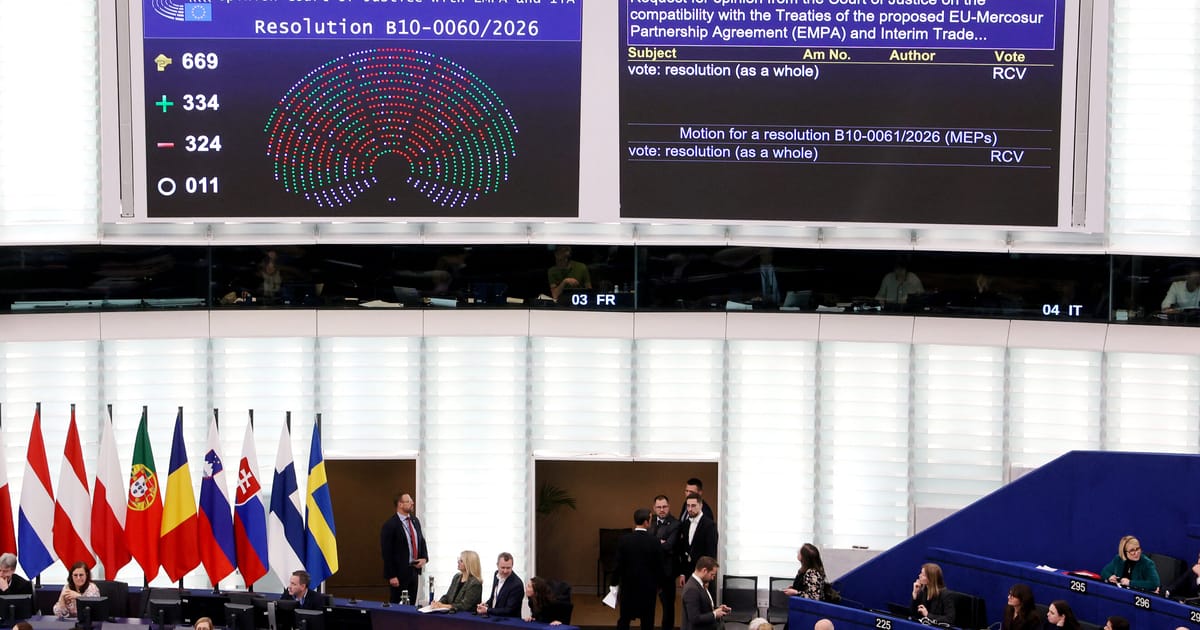 Europe must scramble to recover from its Mercosur blunder – POLITICO