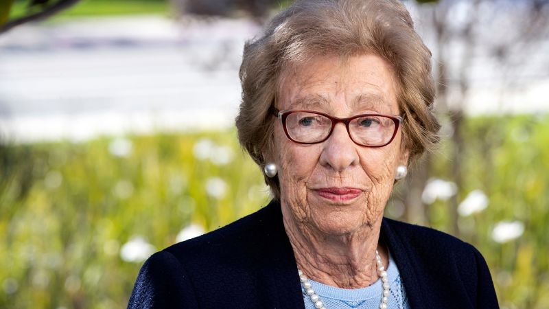 Eva Schloss, Anne Frank’s stepsister and Holocaust campaigner, dies at 96