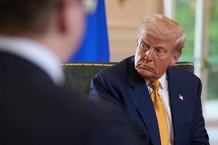 Trump has accused Ukraine of delaying a peace deal, stating that Vladimir Putin is ready to make a deal.