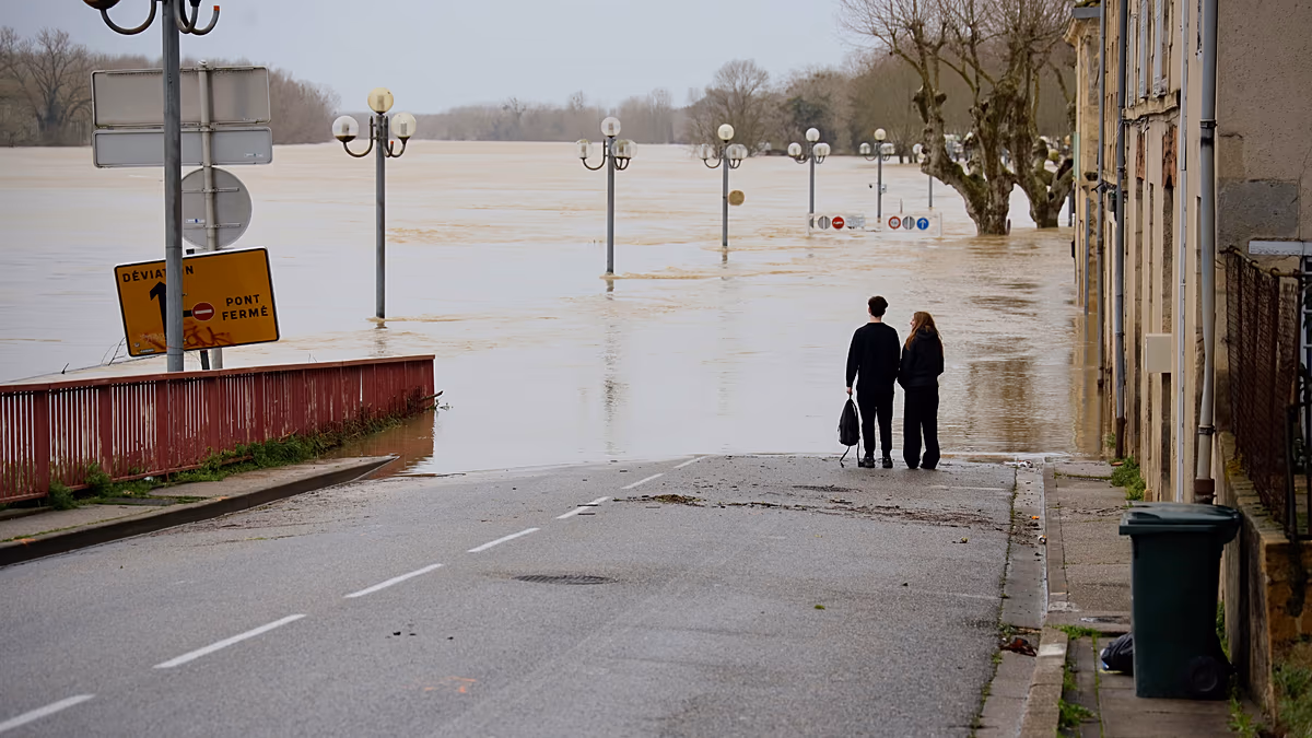 Four French departments remain on red alert as Storm Pedro brings more flooding
