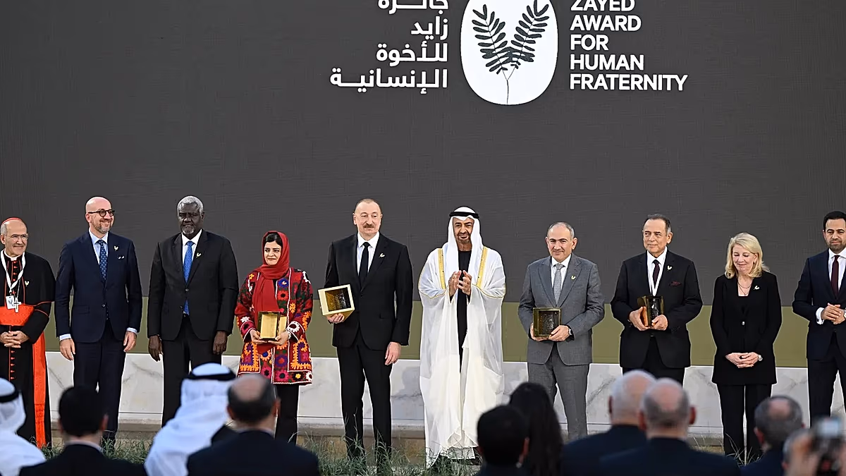 Azerbaijan and Armenia peace agreement praised at UAE human fraternity awards