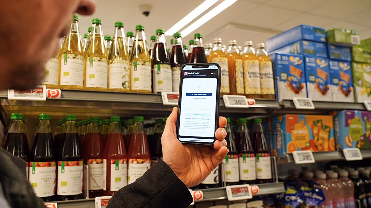 Video. Danish product-scanning apps gain traction amid renewed calls to boycott US goods