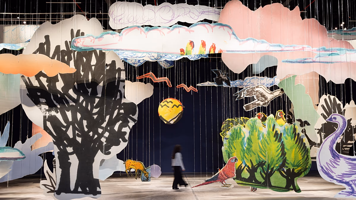 Inside the Diriyah Biennale: Where processions, poetry and desert rhythms shape contemporary art