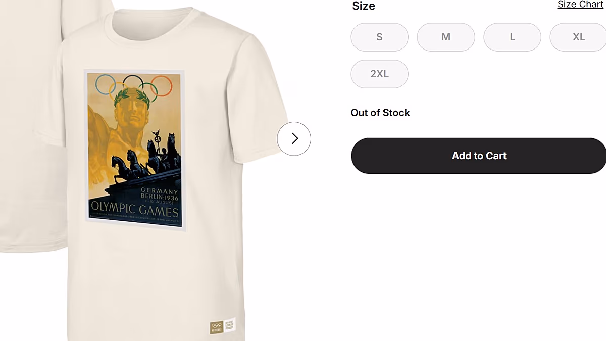 Nazi era and Hitler socially acceptable again? Berlin 1936 Olympic T-shirt controversy explained