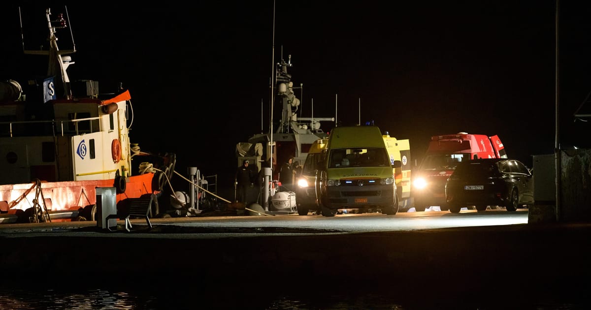 Greek authorities launch investigation into incident that killed 15 migrants – POLITICO