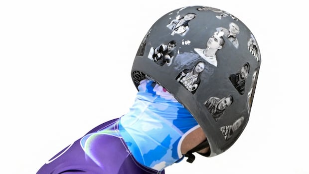 Ukrainian skeleton competitor Heraskevych says he’ll continue wearing banned helmet at Olympics