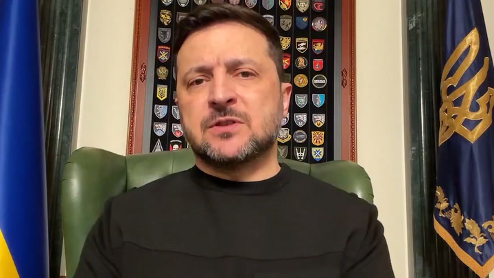 Zelensky slams IOC for barring Ukrainian Olympian | Sport