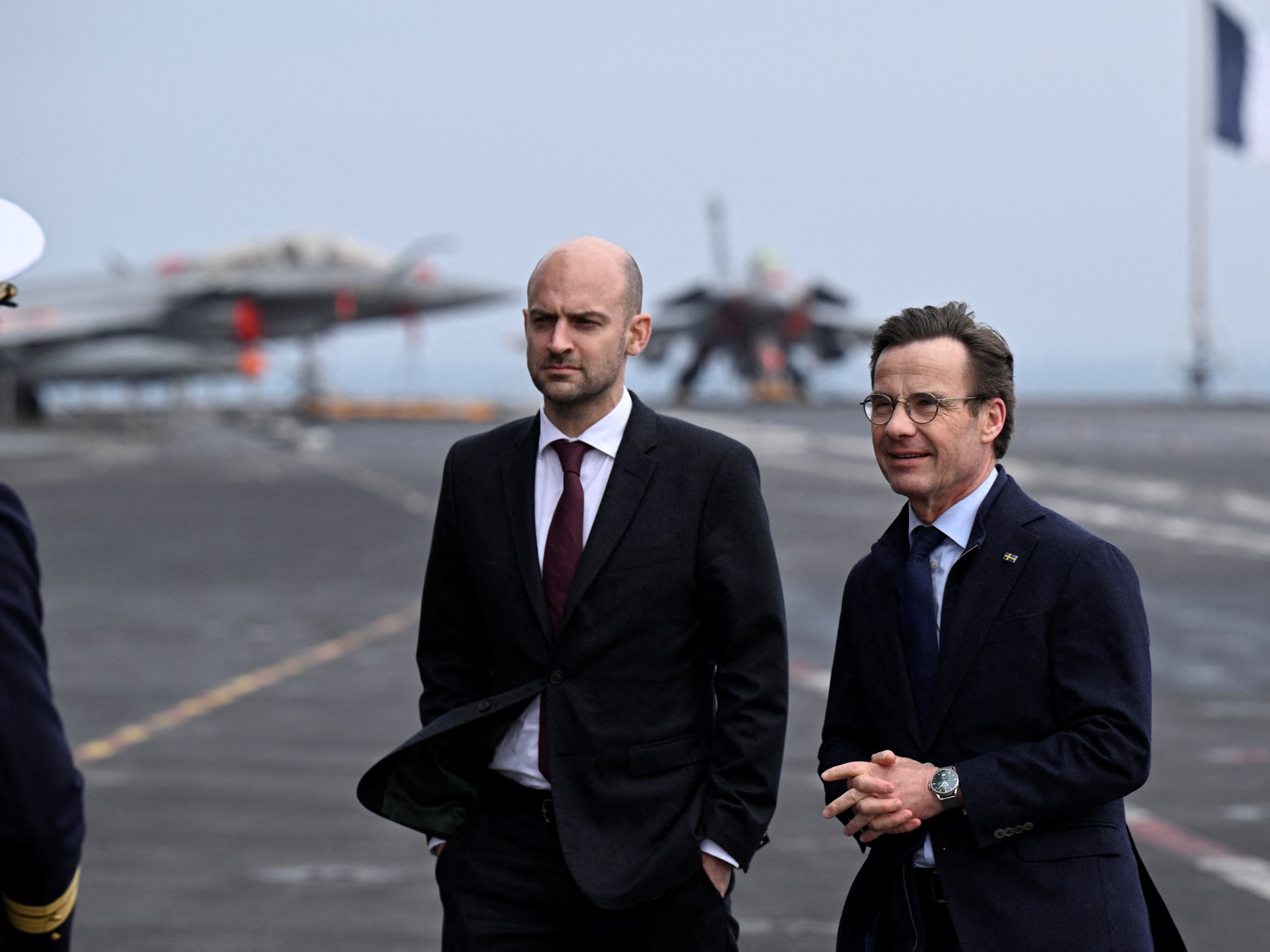 Sweden confirms Russian drone intercepted near French aircraft carrier | Military News